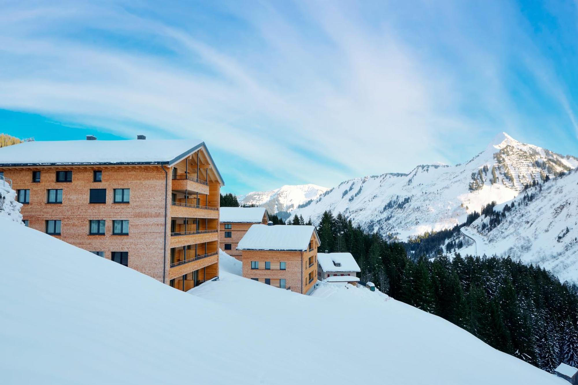 Alpenstolz Damuels Haus 2 - Stilvoll Urlauben In Den Bergen Apartman Kültér fotó