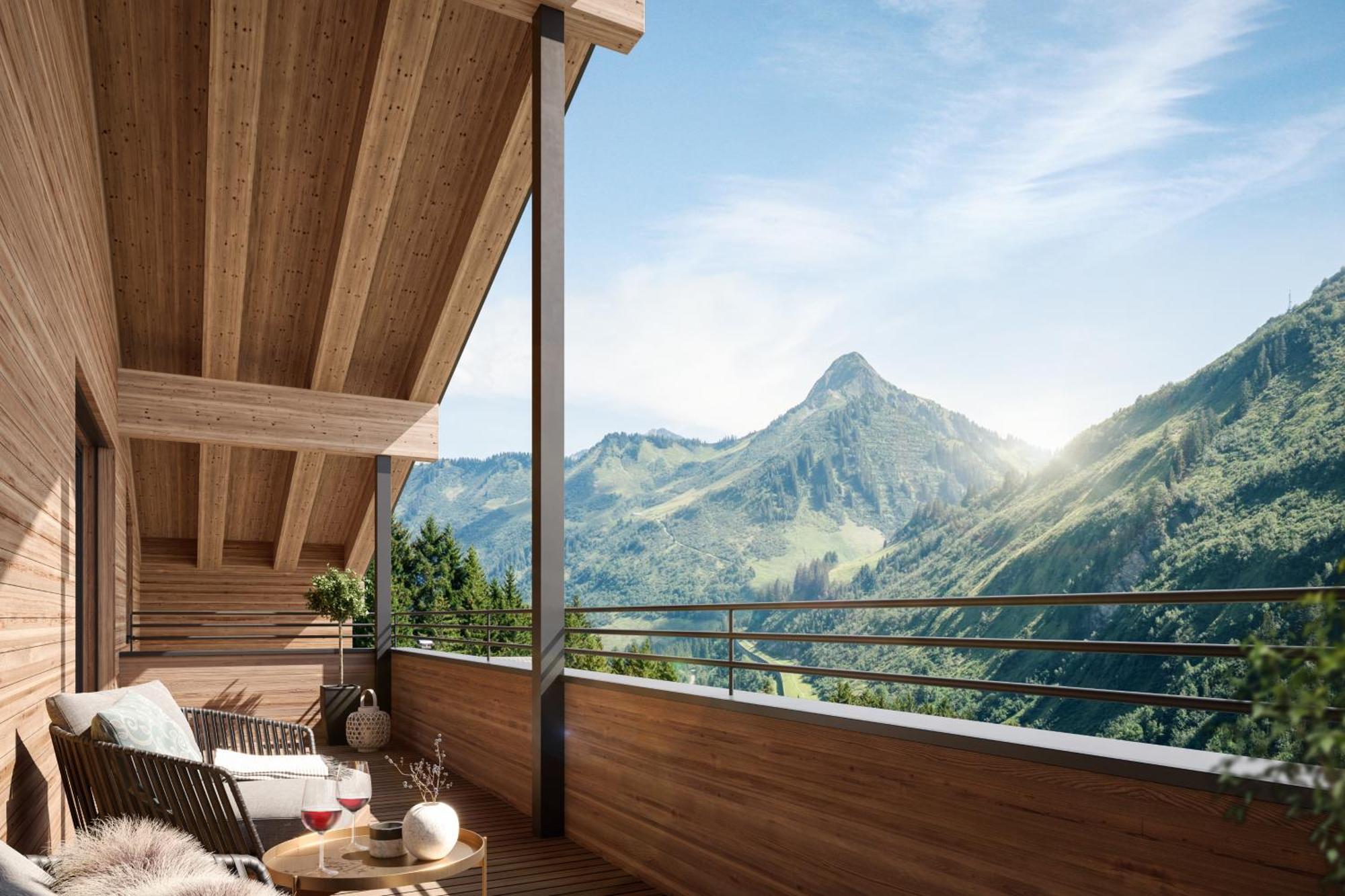 Alpenstolz Damuels Haus 2 - Stilvoll Urlauben In Den Bergen Apartman Kültér fotó