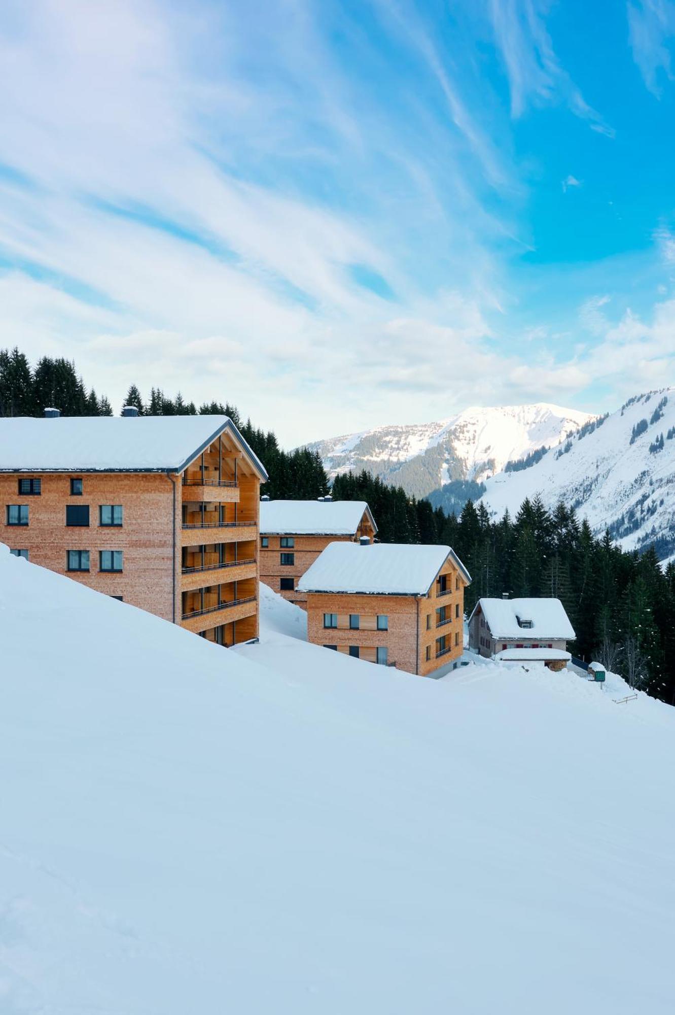Alpenstolz Damuels Haus 2 - Stilvoll Urlauben In Den Bergen Apartman Kültér fotó